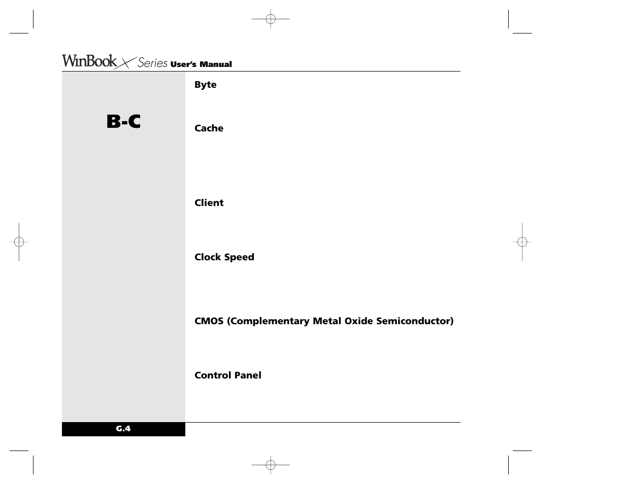 Series | Winbook X Series X2 User Manual | Page 167 / 188