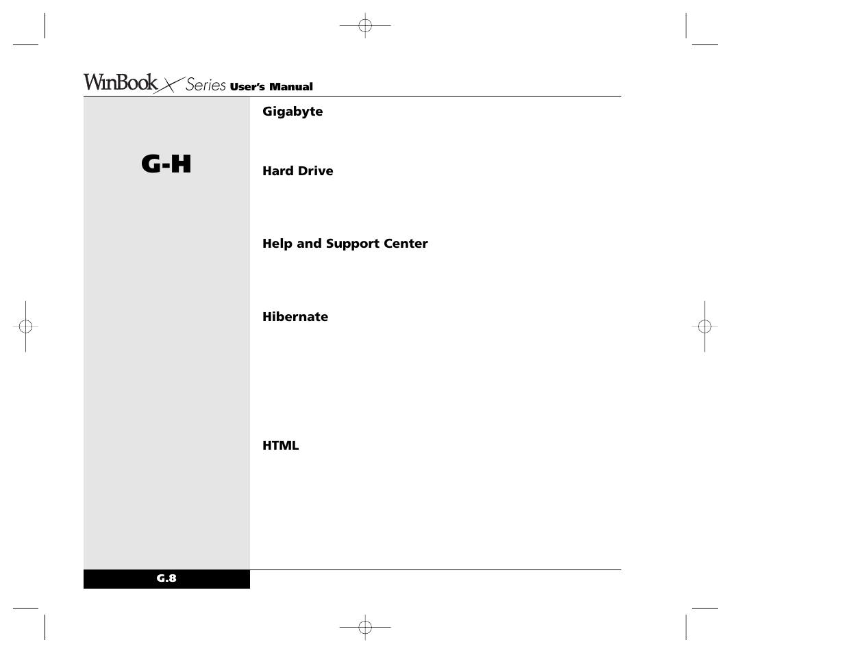 Series | Winbook X Series X2 User Manual | Page 171 / 188