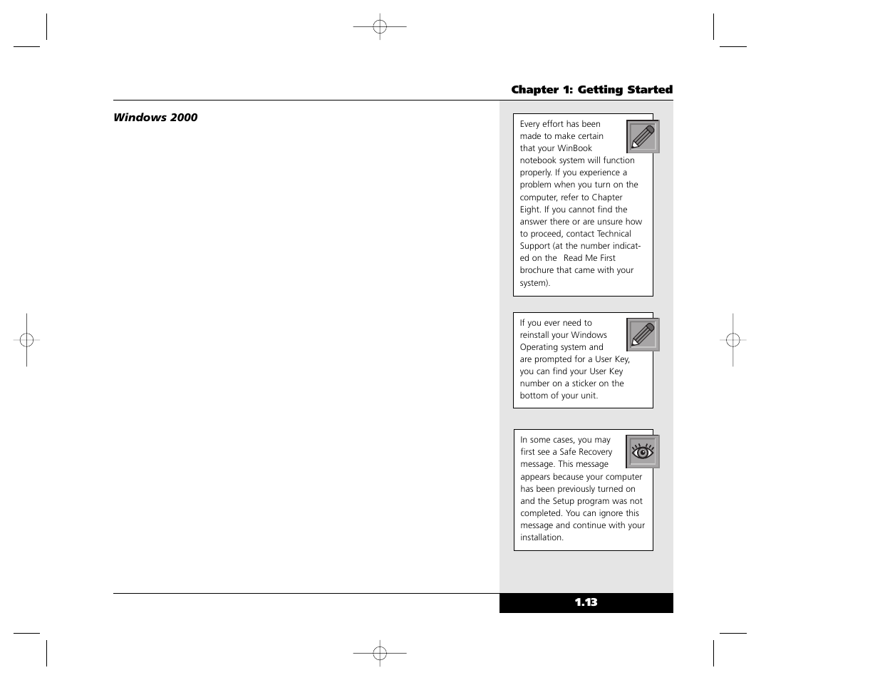 Winbook X Series X2 User Manual | Page 22 / 188