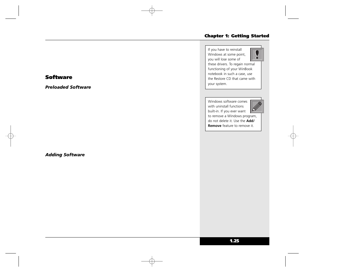 Winbook X Series X2 User Manual | Page 34 / 188