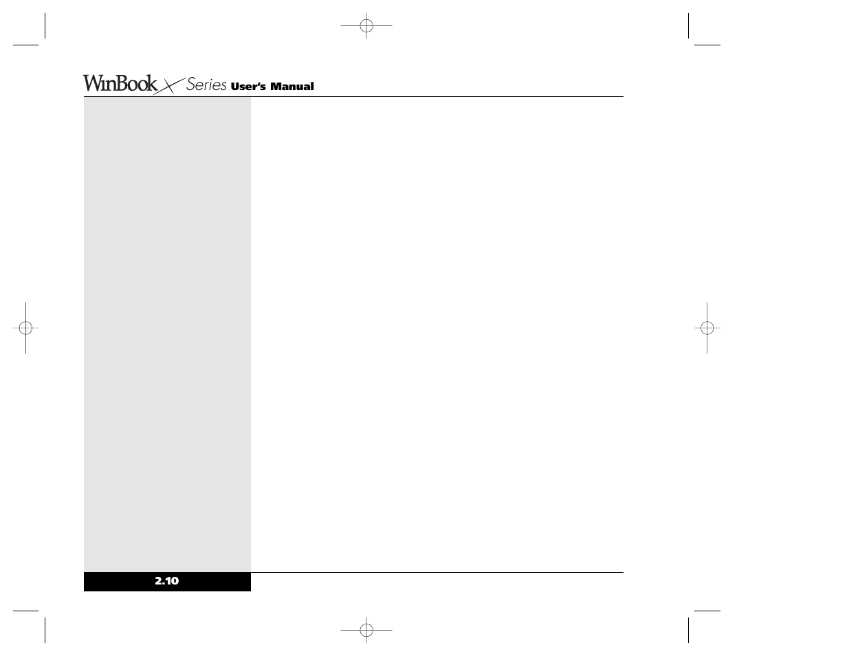 Series | Winbook X Series X2 User Manual | Page 44 / 188