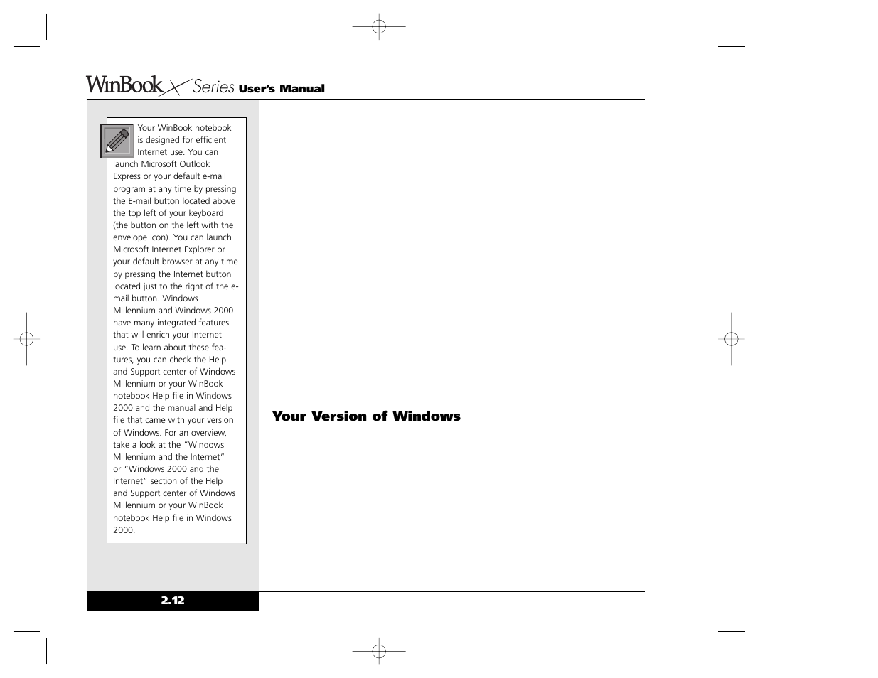 Series | Winbook X Series X2 User Manual | Page 46 / 188