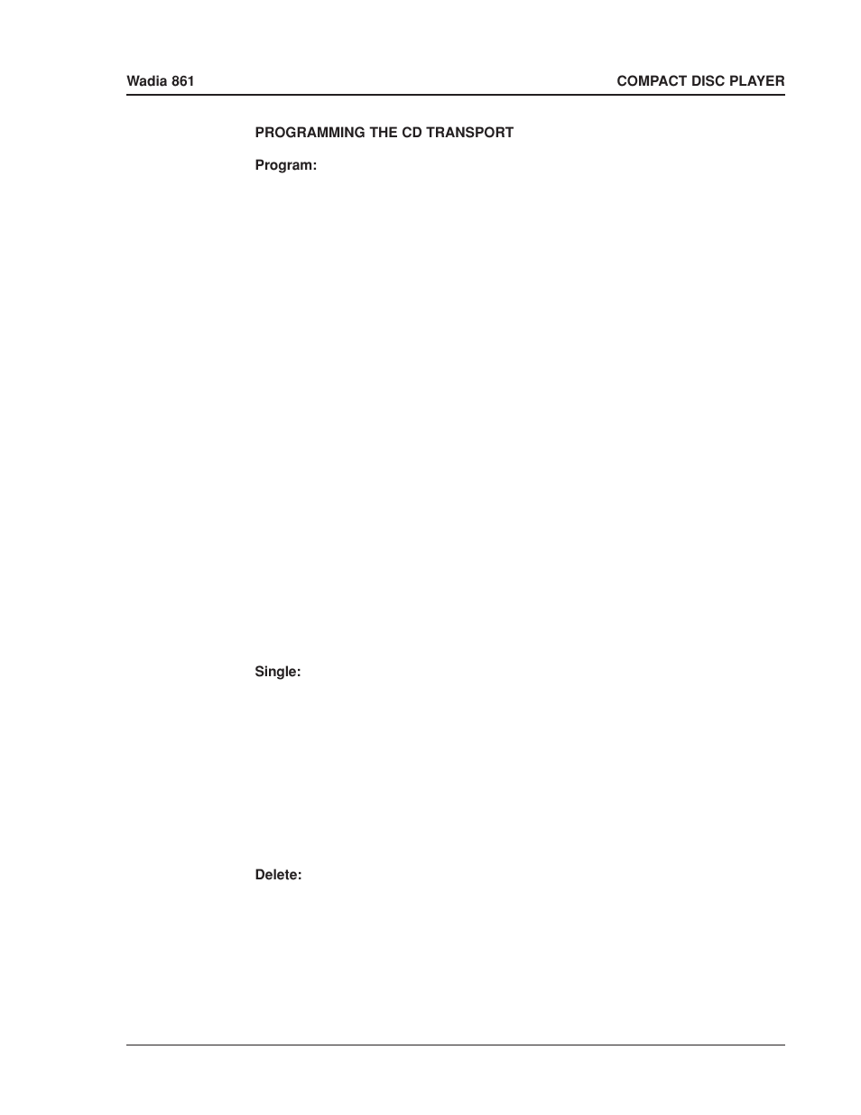 Wadia Digital 861 User Manual | Page 15 / 21