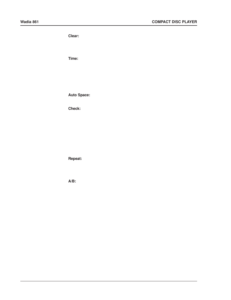 Wadia Digital 861 User Manual | Page 16 / 21