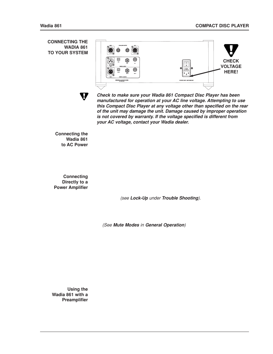 Wadia Digital 861 User Manual | Page 5 / 21
