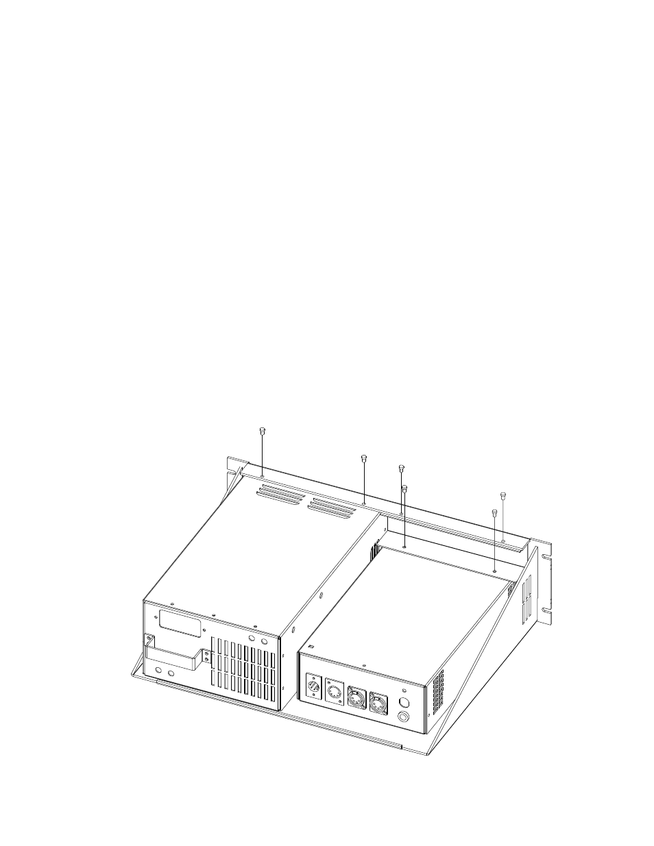 Power supply rack mounting | Wybron pmn User Manual | Page 20 / 25