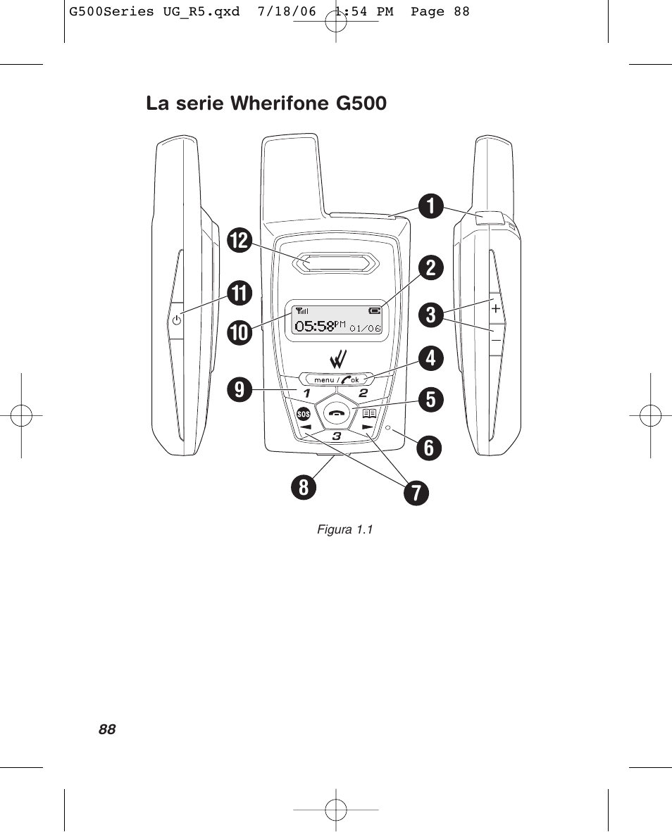 Wherify Wireless Wherifone G500 Series User Manual | Page 106 / 148