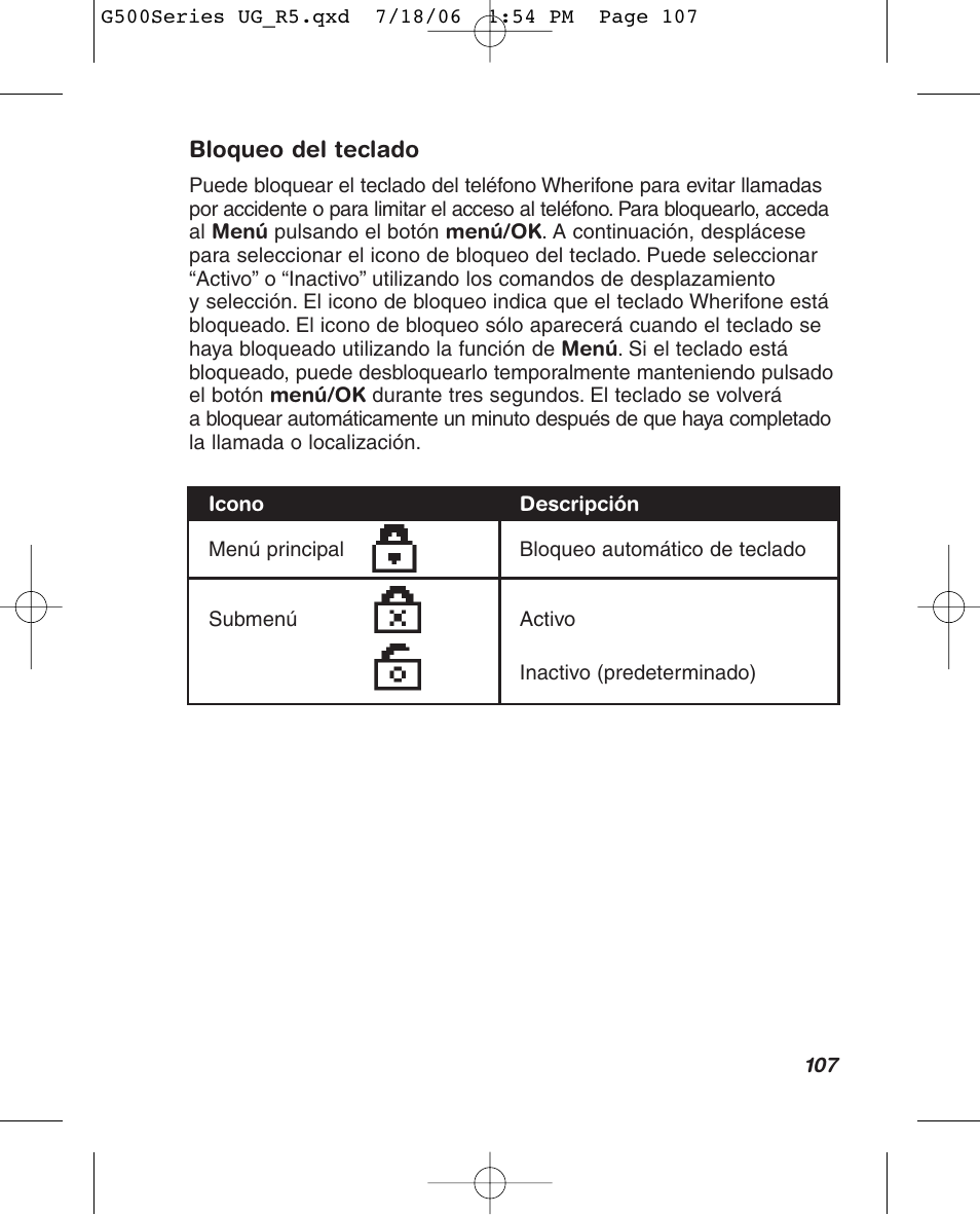 Wherify Wireless Wherifone G500 Series User Manual | Page 125 / 148