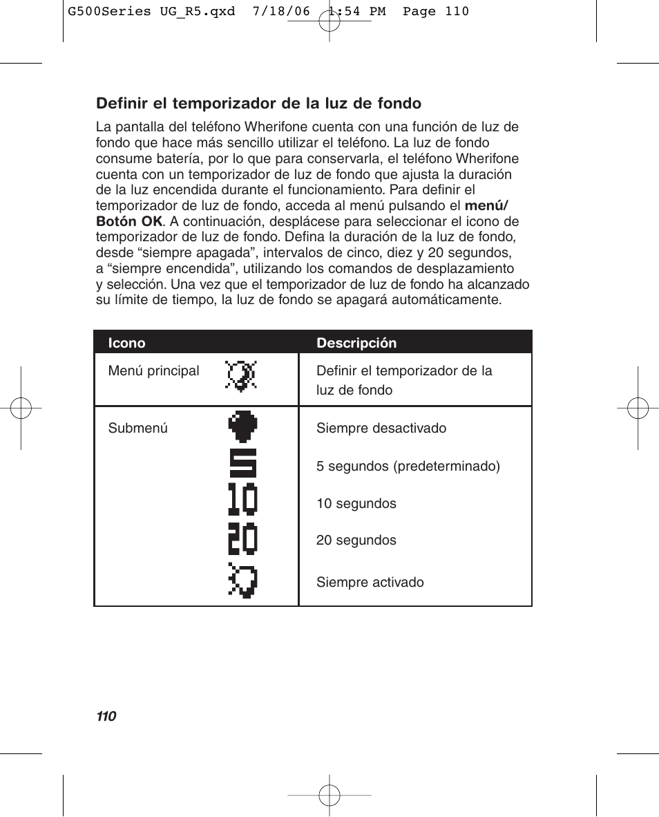 Wherify Wireless Wherifone G500 Series User Manual | Page 128 / 148