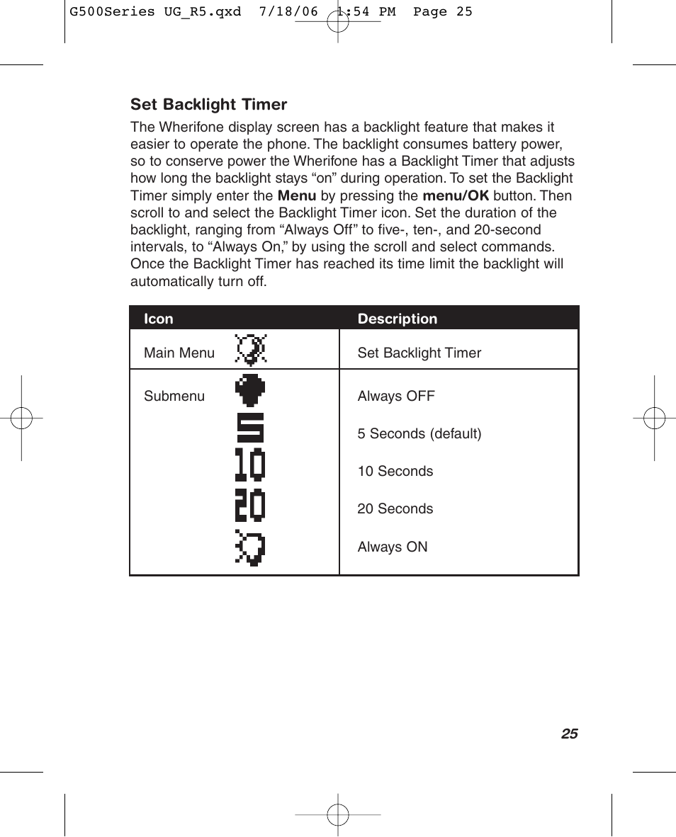 Wherify Wireless Wherifone G500 Series User Manual | Page 31 / 148
