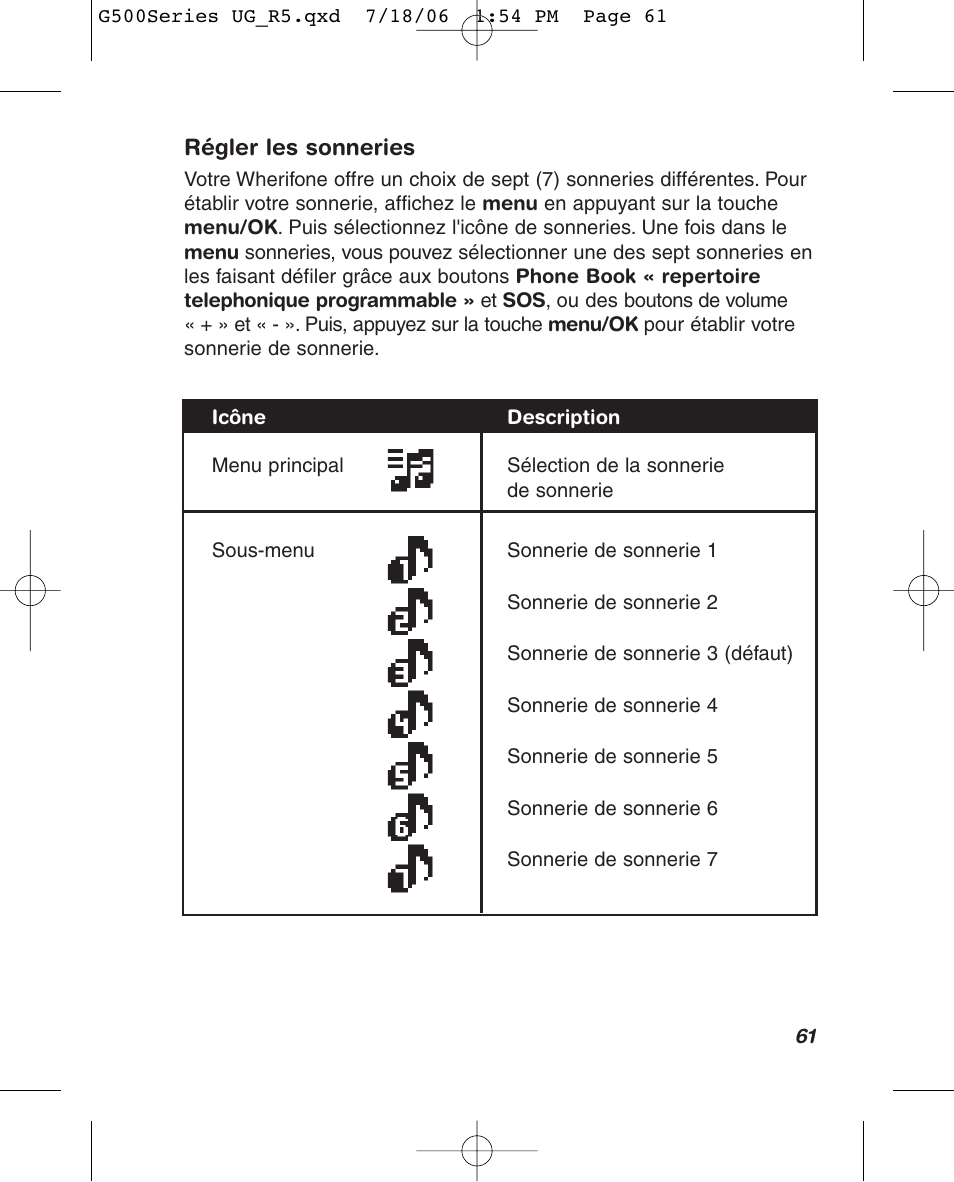 Wherify Wireless Wherifone G500 Series User Manual | Page 73 / 148