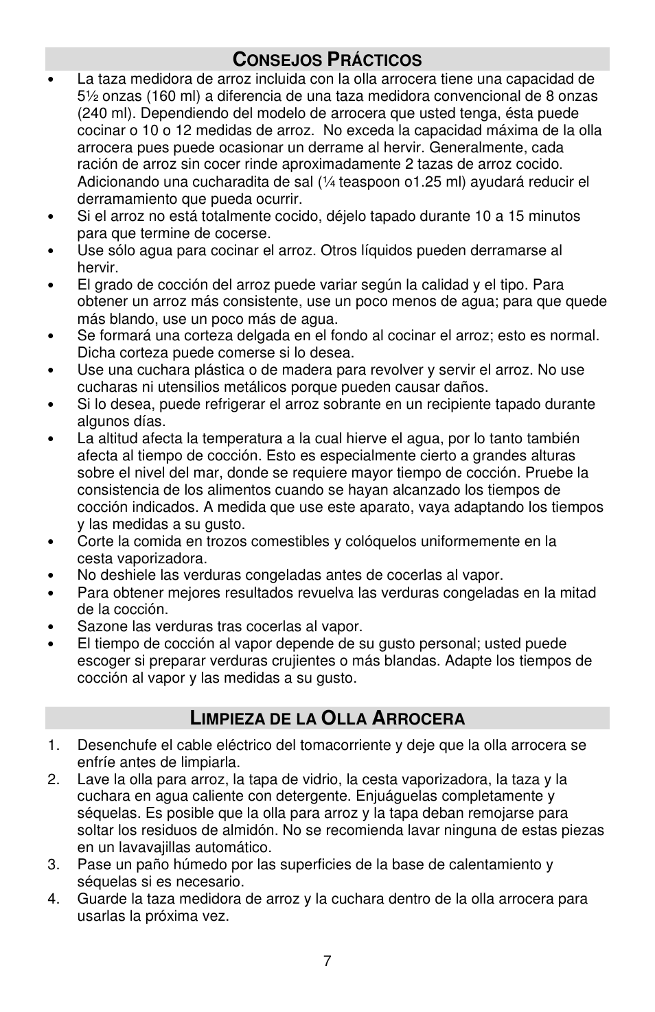 West Bend L5808 User Manual | Page 22 / 24
