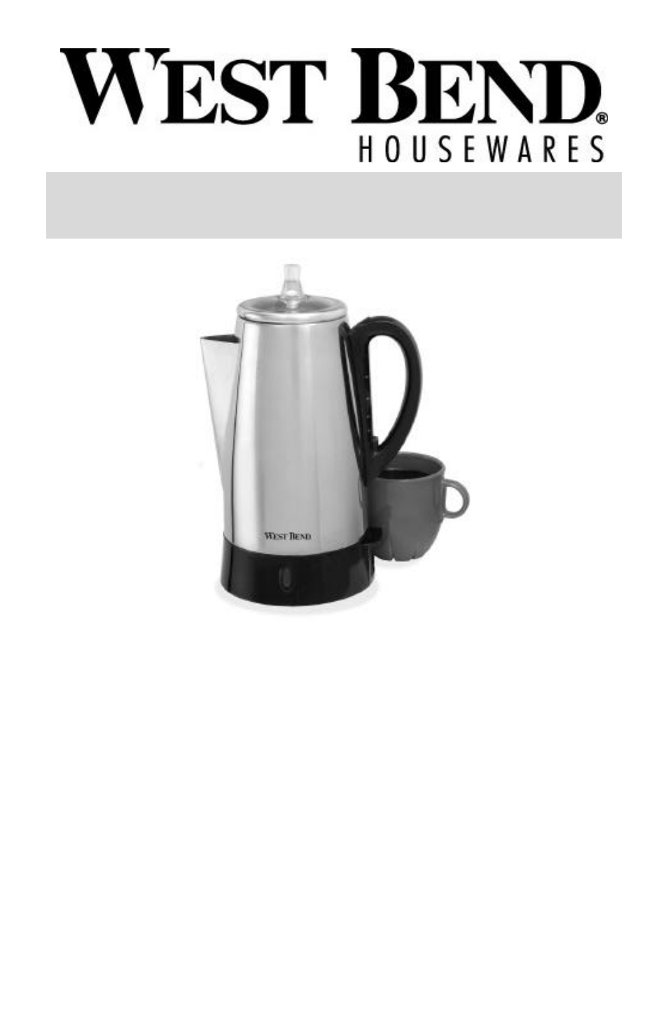 West Bend Coffeemaker User Manual | 24 pages