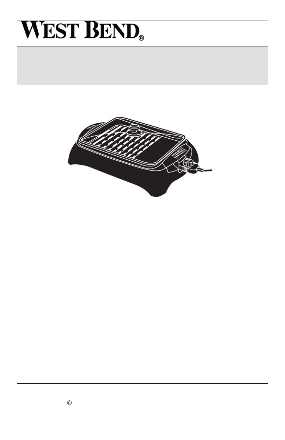 Parrilla eléctrica para uso en interiores | West Bend 6111 User Manual | Page 21 / 32
