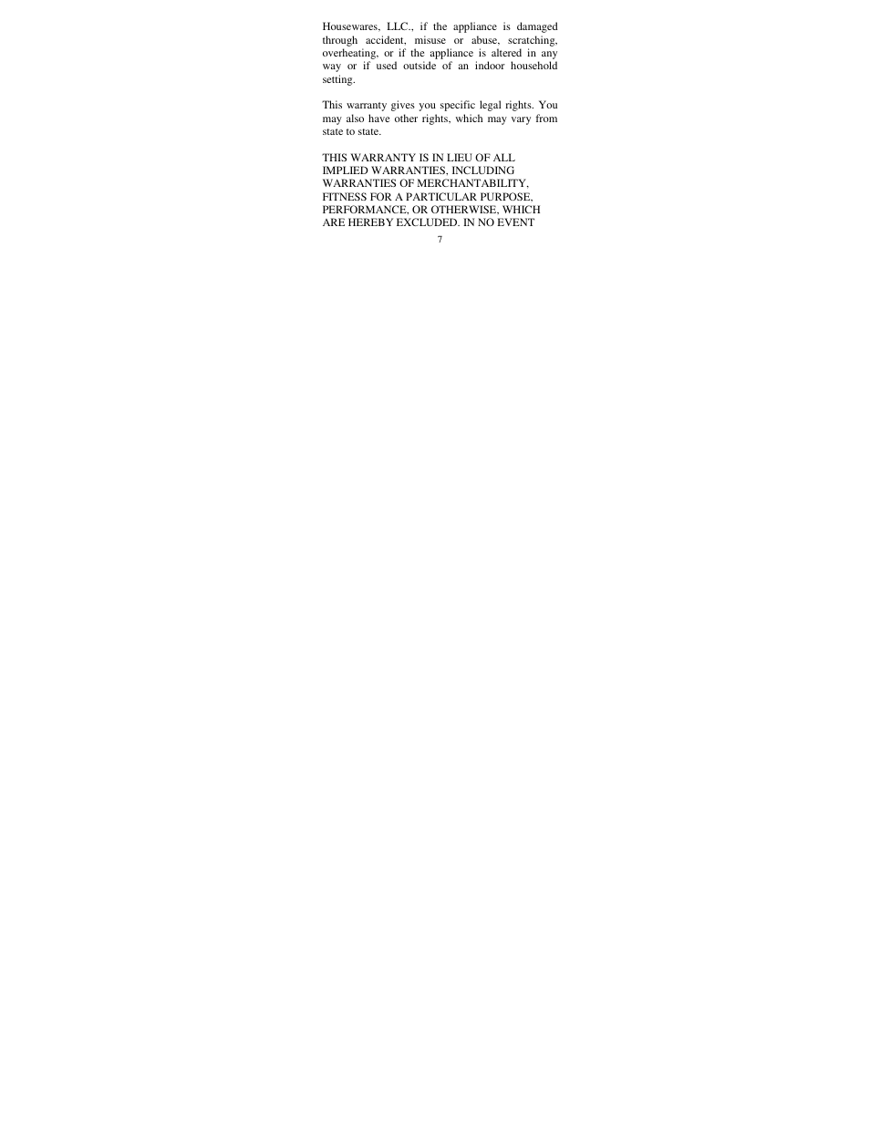 West Bend 40053 User Manual | Page 8 / 10