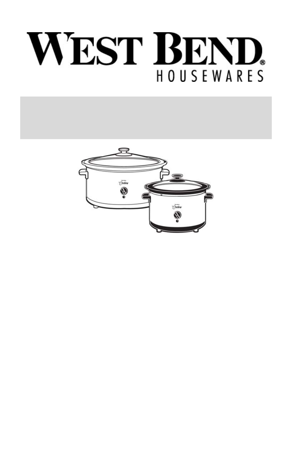 Olla eléctrica croquery™ de 3 – 4 cuartos de galón, Manual de instrucciones | West Bend 3-4 Quart Crockery Cooker User Manual | Page 21 / 32