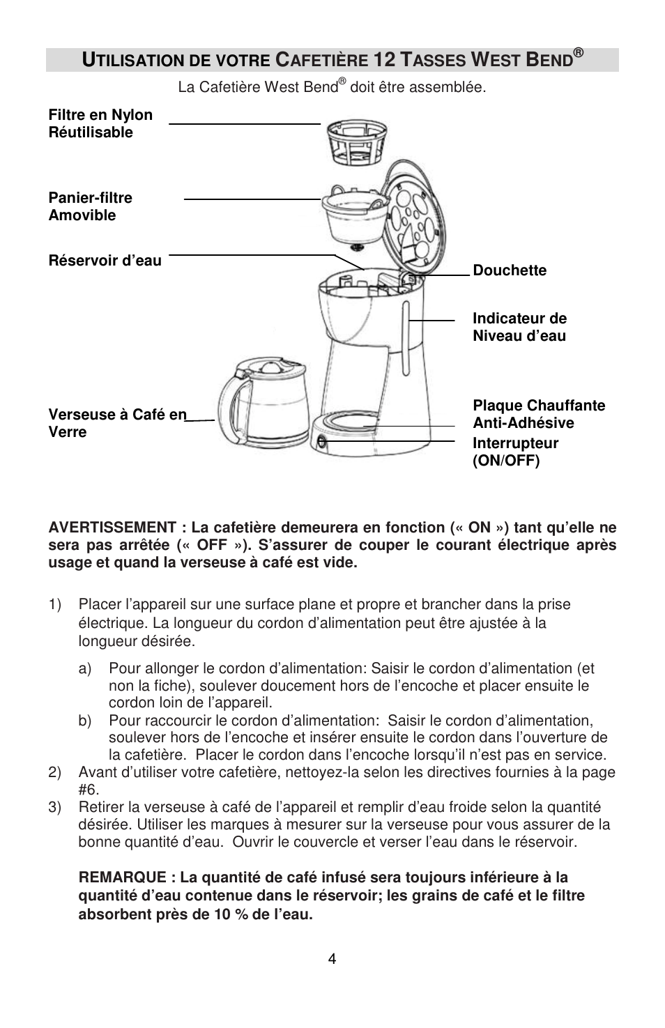 West Bend 56310 User Manual | Page 12 / 24