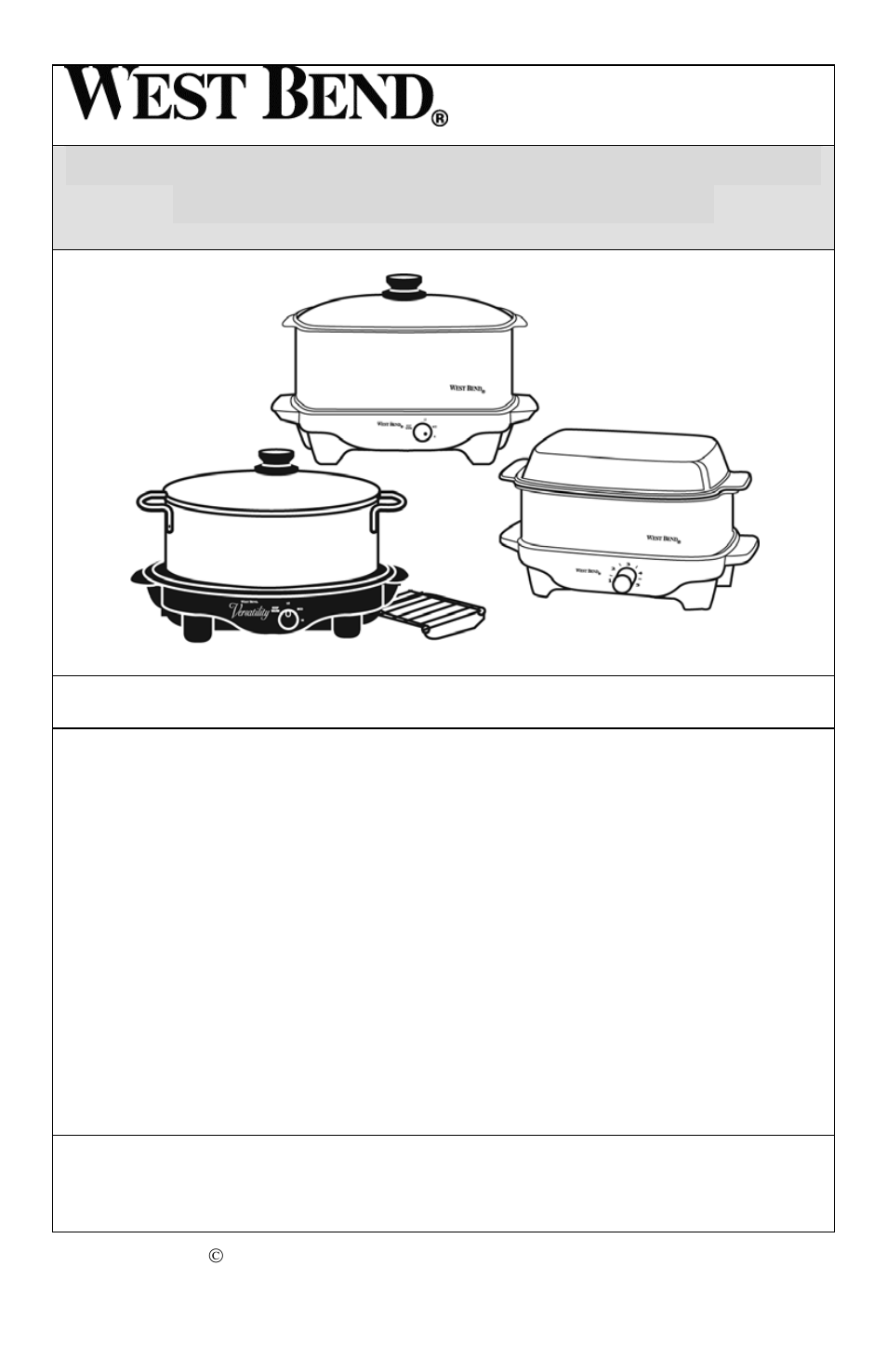 West Bend Slow Cooker User Manual | Page 37 / 56