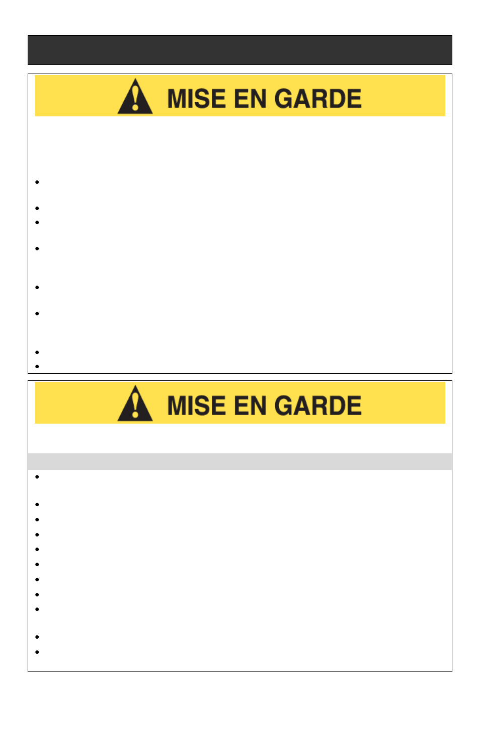 Précautions d’utilisation, Mises en garde importantes | West Bend L5696 User Manual | Page 10 / 24