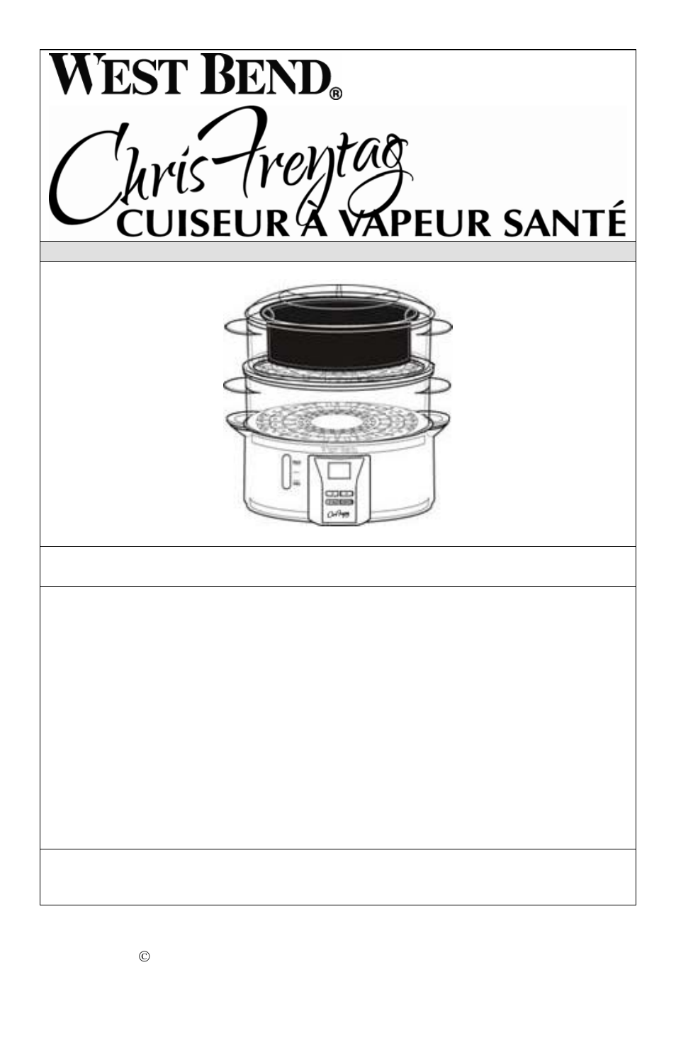West Bend Chris Freytag 86604CF User Manual | Page 14 / 40