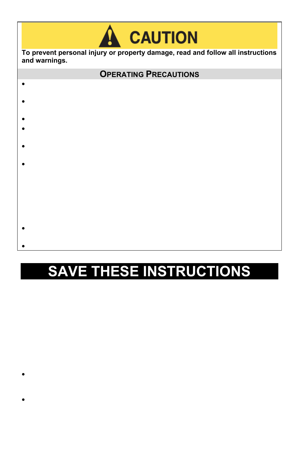 Save these instructions | West Bend Chefscape PBL1000 User Manual | Page 3 / 44