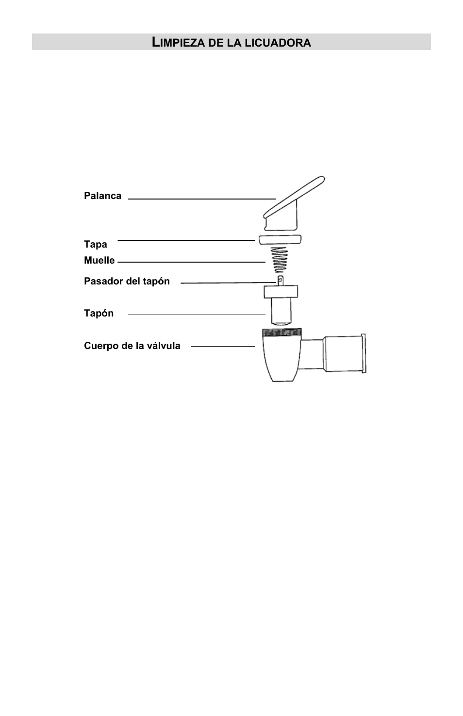 Limpieza de la licuadora | West Bend Chefscape PBL1000 User Manual | Page 36 / 44
