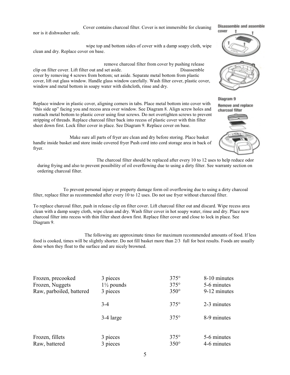 West Bend L5263 User Manual | Page 5 / 7