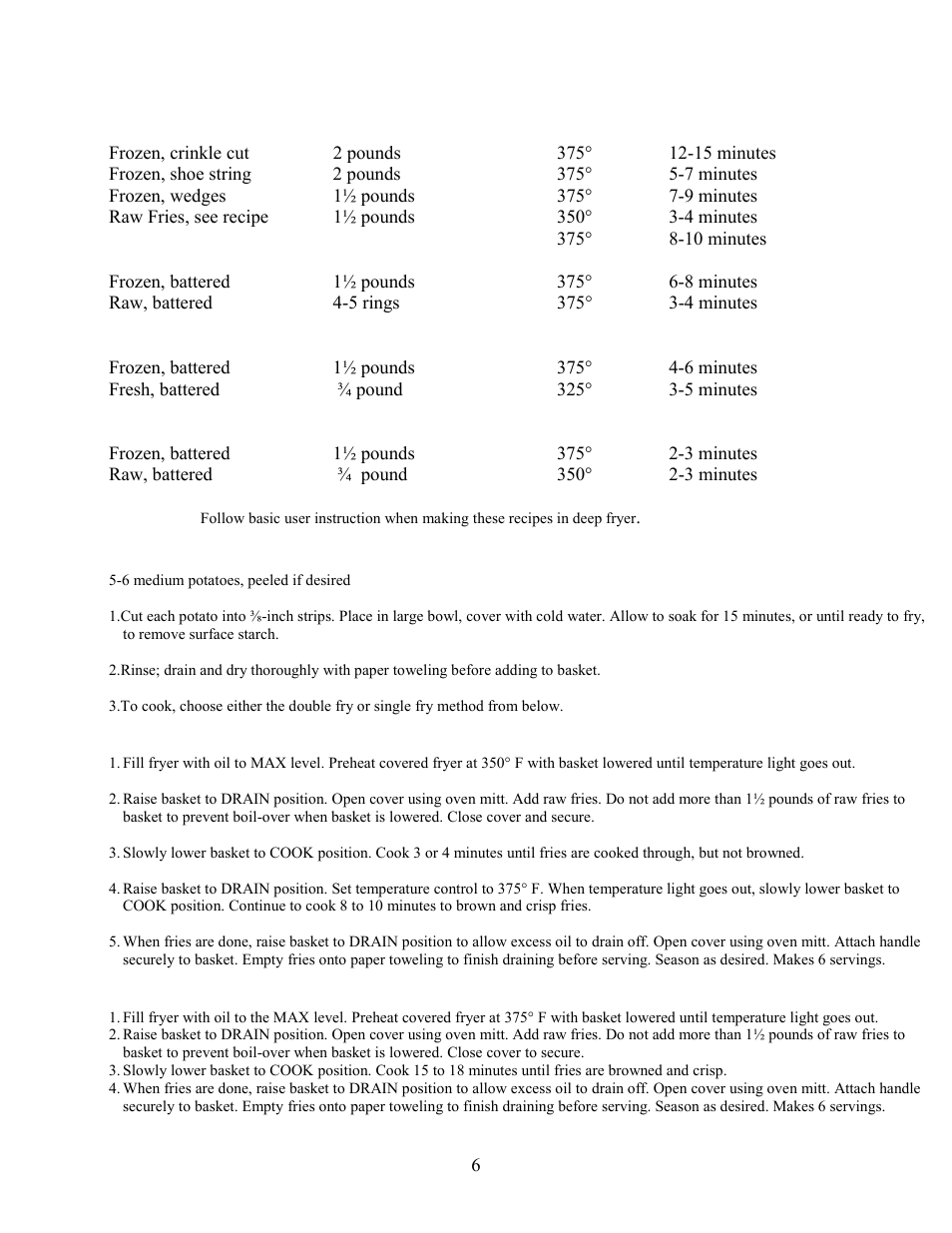 West Bend L5263 User Manual | Page 6 / 7