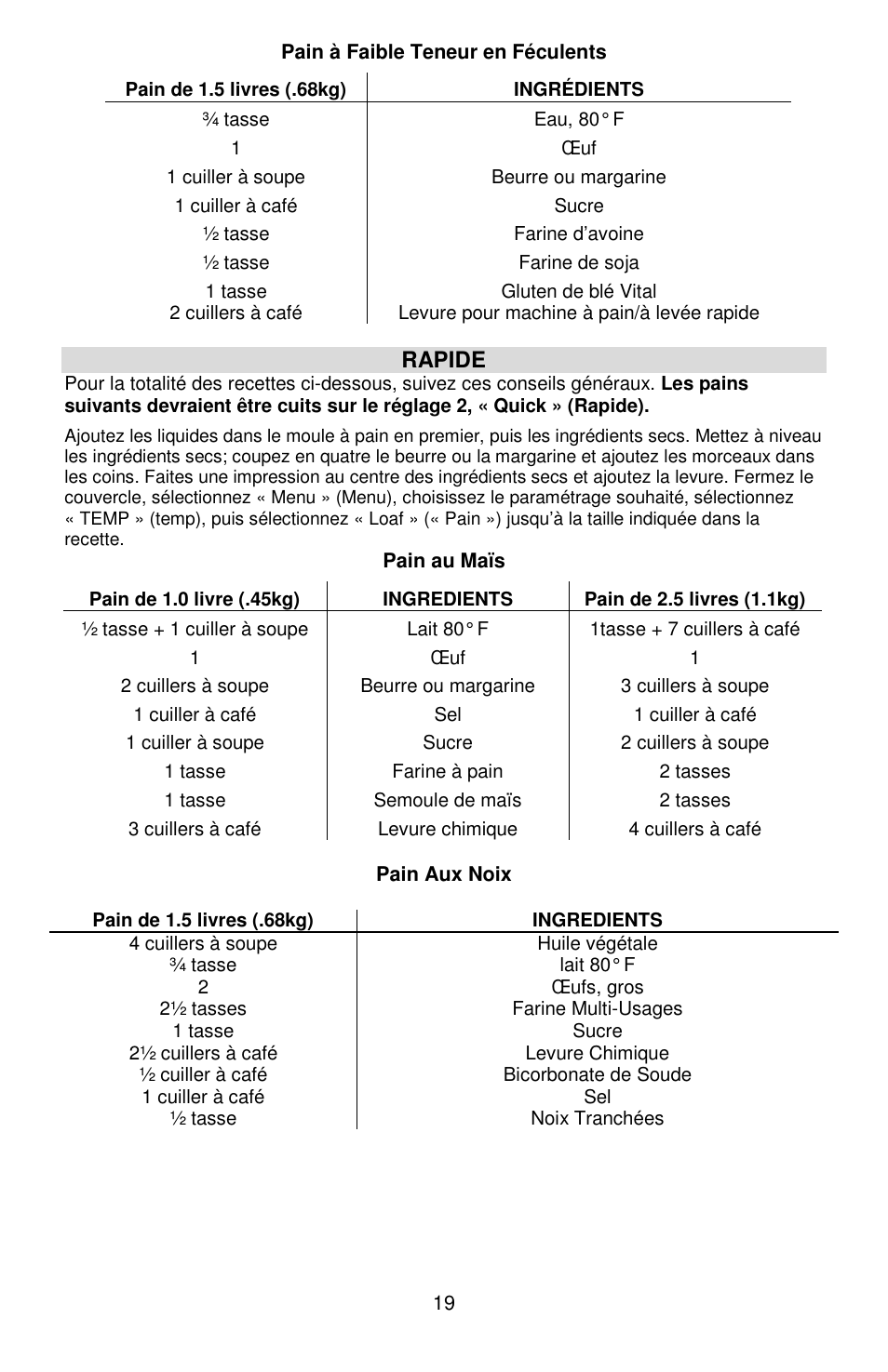West Bend Hi-Rise L5778C User Manual | Page 43 / 75