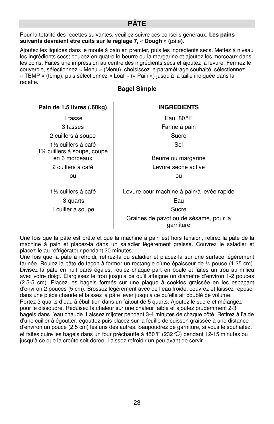 West Bend Hi-Rise L5778C User Manual | Page 47 / 75