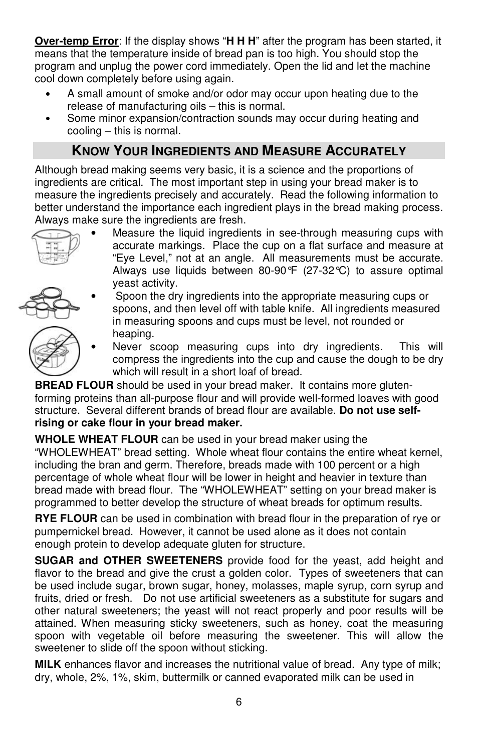 West Bend Hi-Rise L5778C User Manual | Page 6 / 75