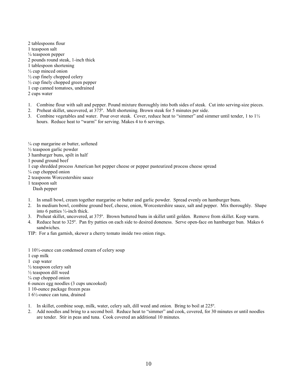 West Bend L-5486 User Manual | Page 10 / 18