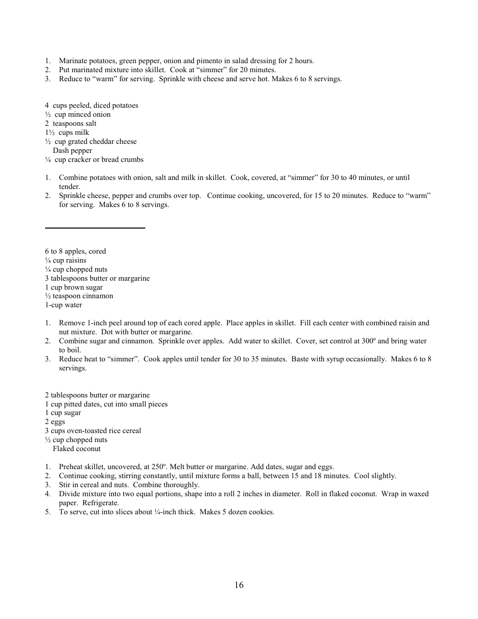 West Bend L-5486 User Manual | Page 16 / 18