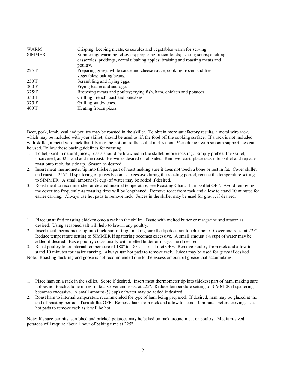 West Bend L-5486 User Manual | Page 5 / 18