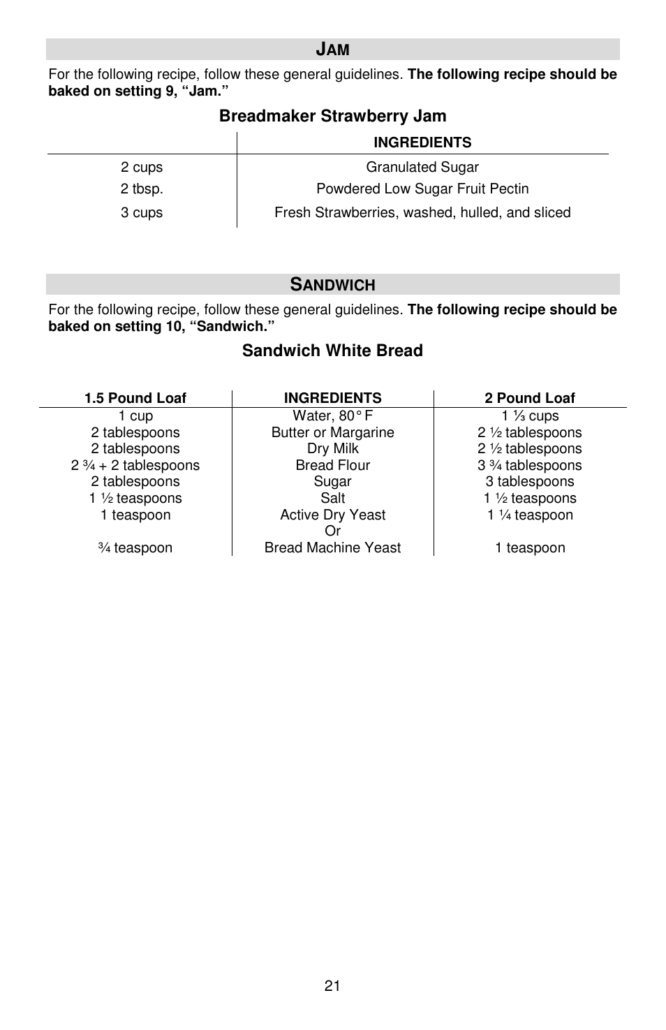 West Bend 41400 User Manual | Page 21 / 68