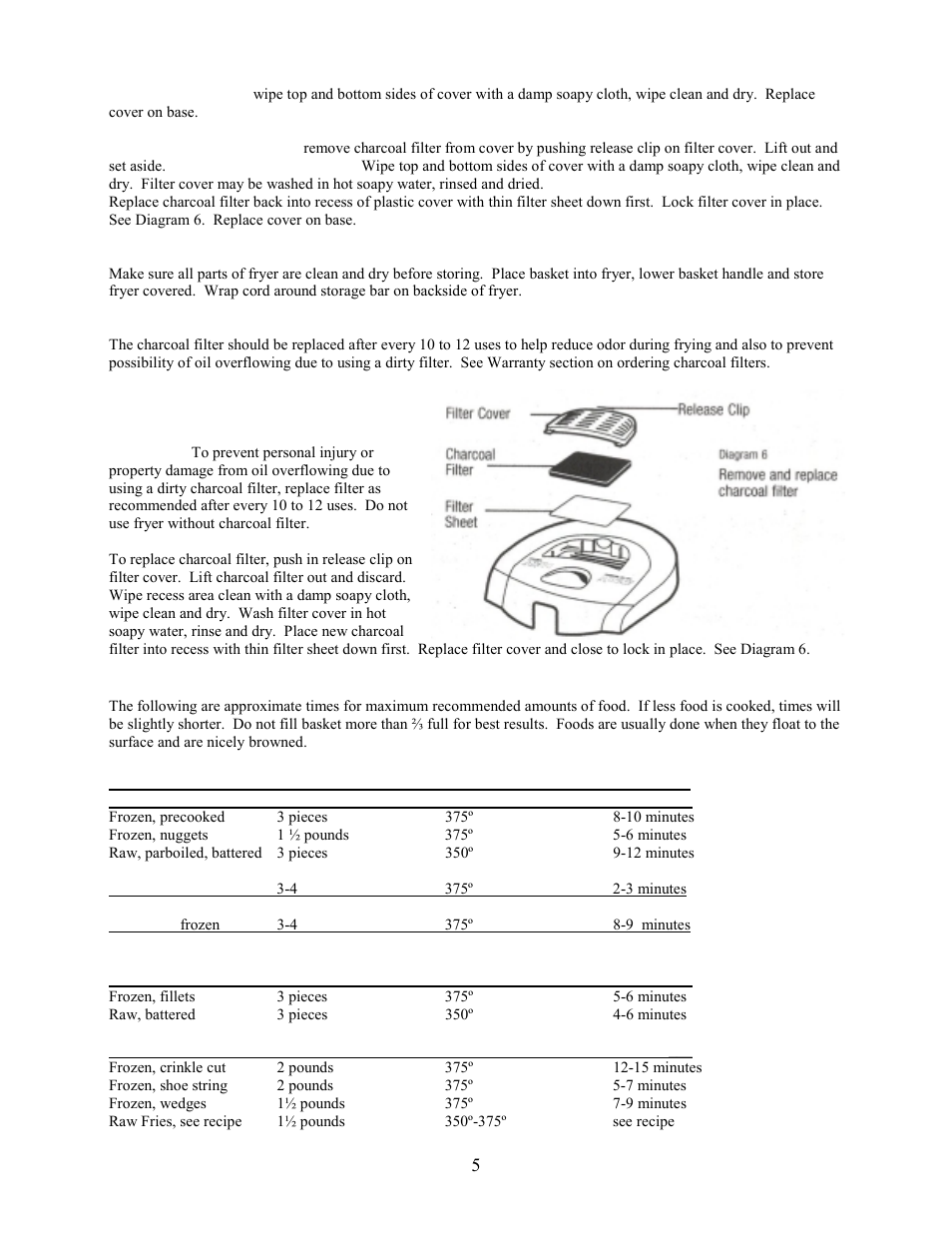 West Bend L 5179 User Manual | Page 5 / 6