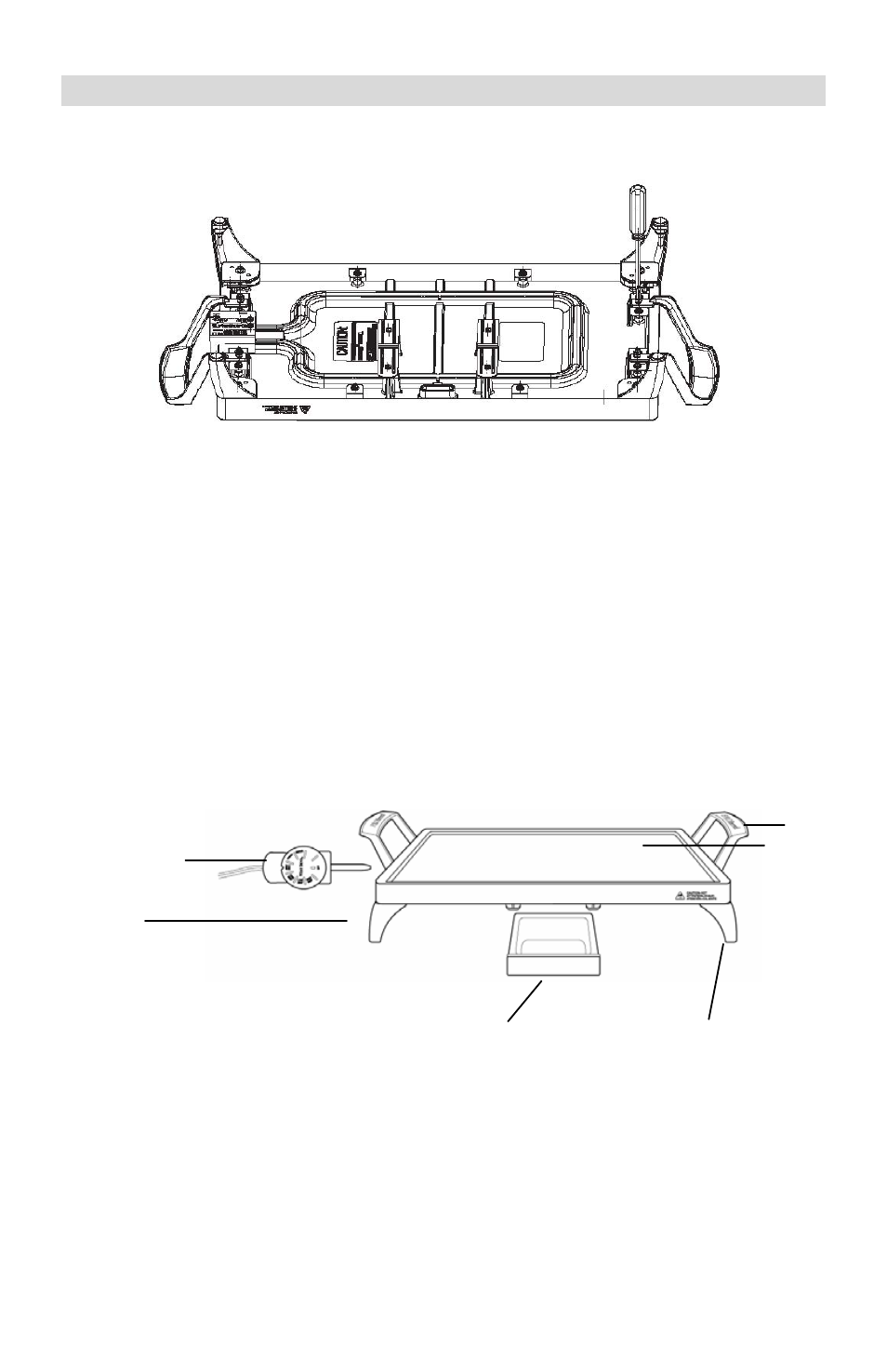 Ensamblaje de su plancha | West Bend Chefscape PRGD900 User Manual | Page 22 / 28