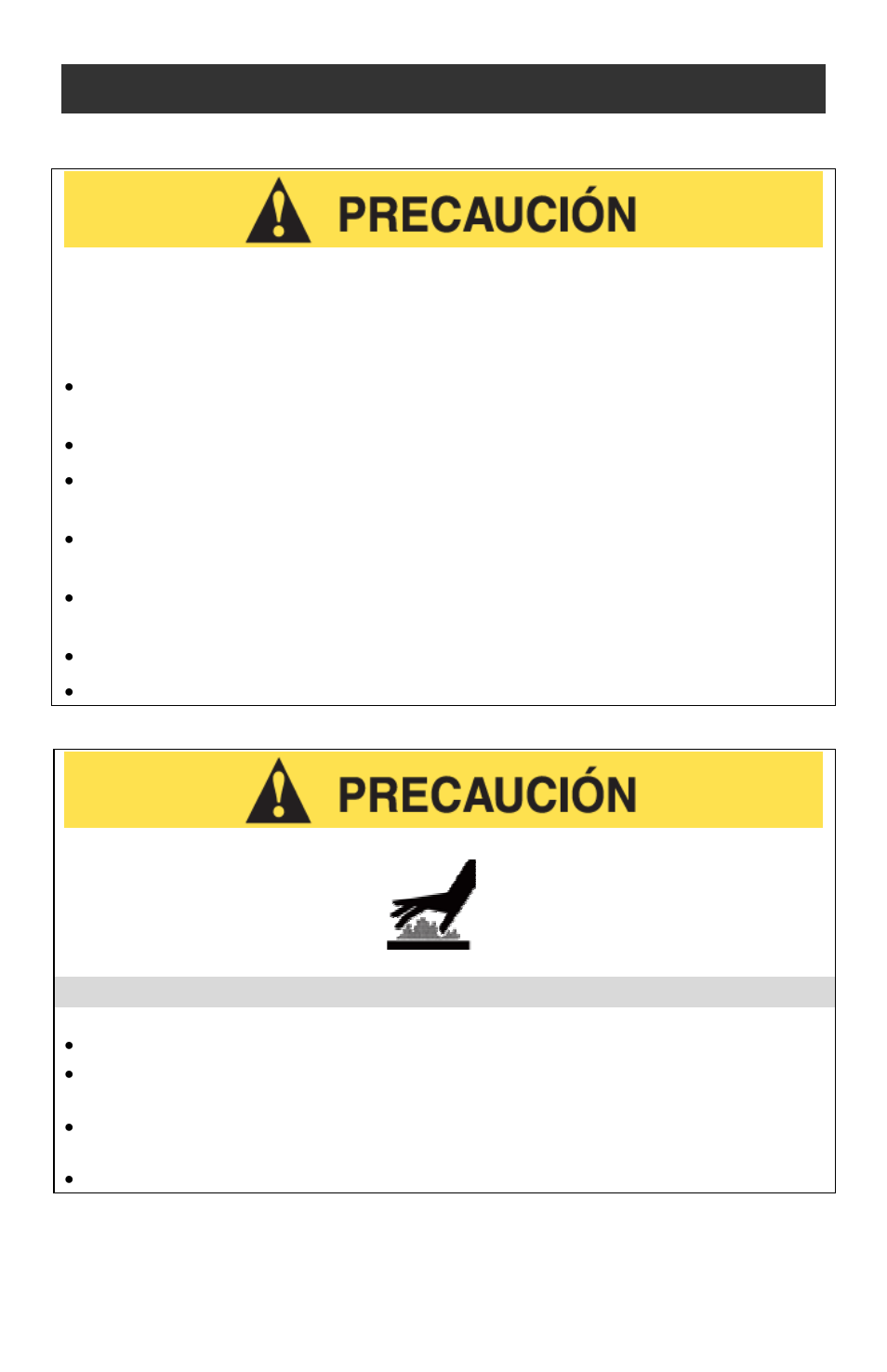 Precauciones importantes, Precauciones relativas al calor | West Bend Sandwich Maker User Manual | Page 14 / 20