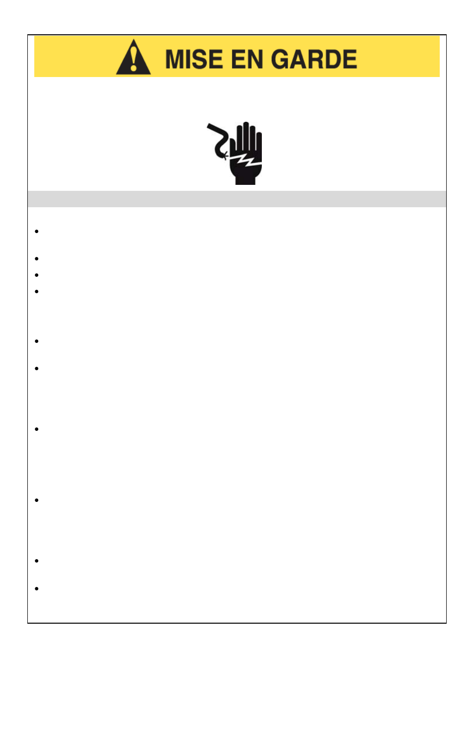 Précautions de sécurité relative à l’électricité | West Bend 43536 User Manual | Page 11 / 24