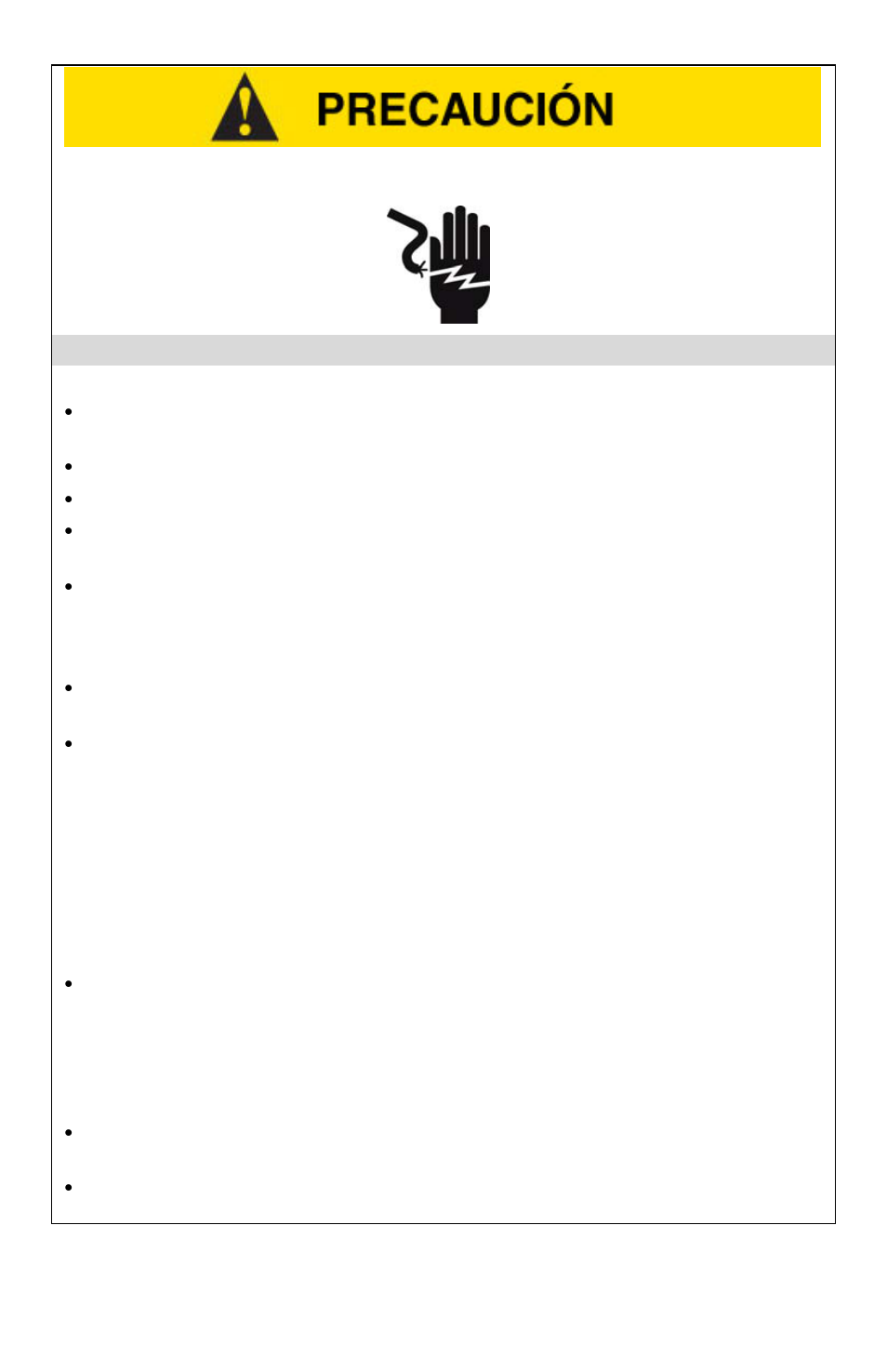 Precauciones eléctricas | West Bend Chris Freytag L5763 User Manual | Page 23 / 32