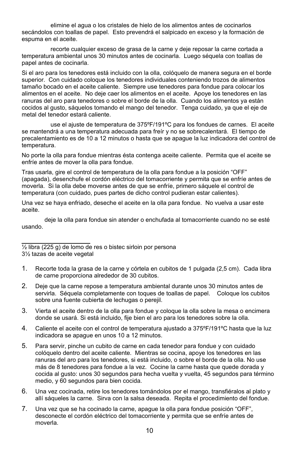 West Bend L5572D User Manual | Page 36 / 40