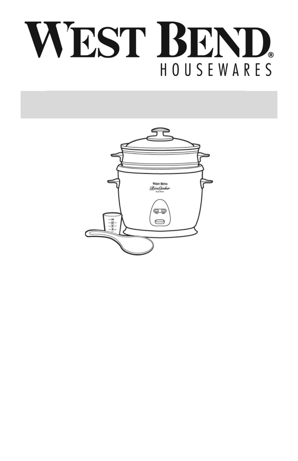 West Bend 12-Cup Automatic Rice Cooker User Manual | 24 pages