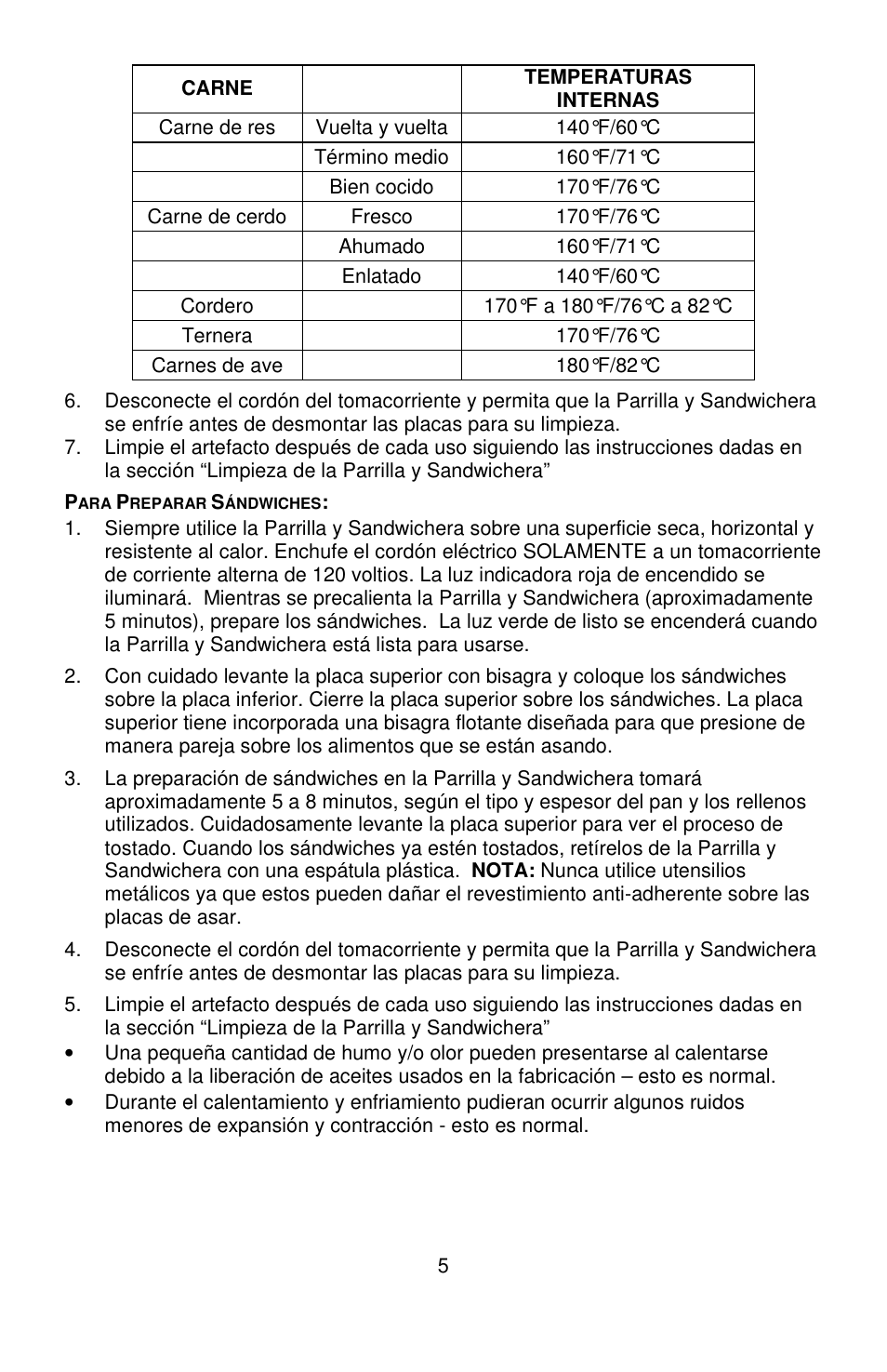 West Bend L5789 User Manual | Page 29 / 36