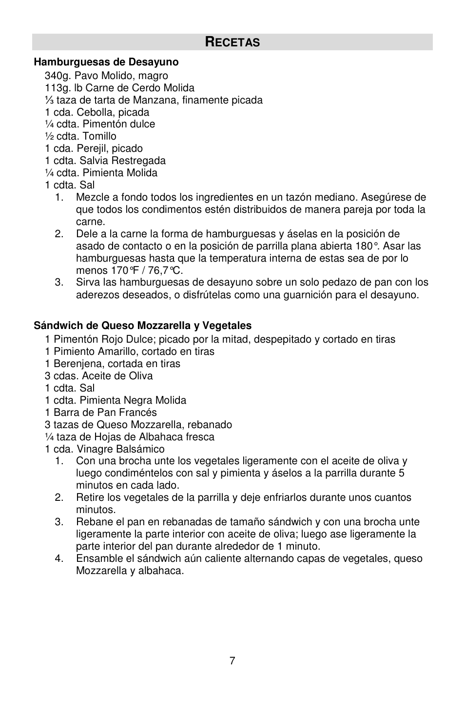 West Bend L5789 User Manual | Page 31 / 36