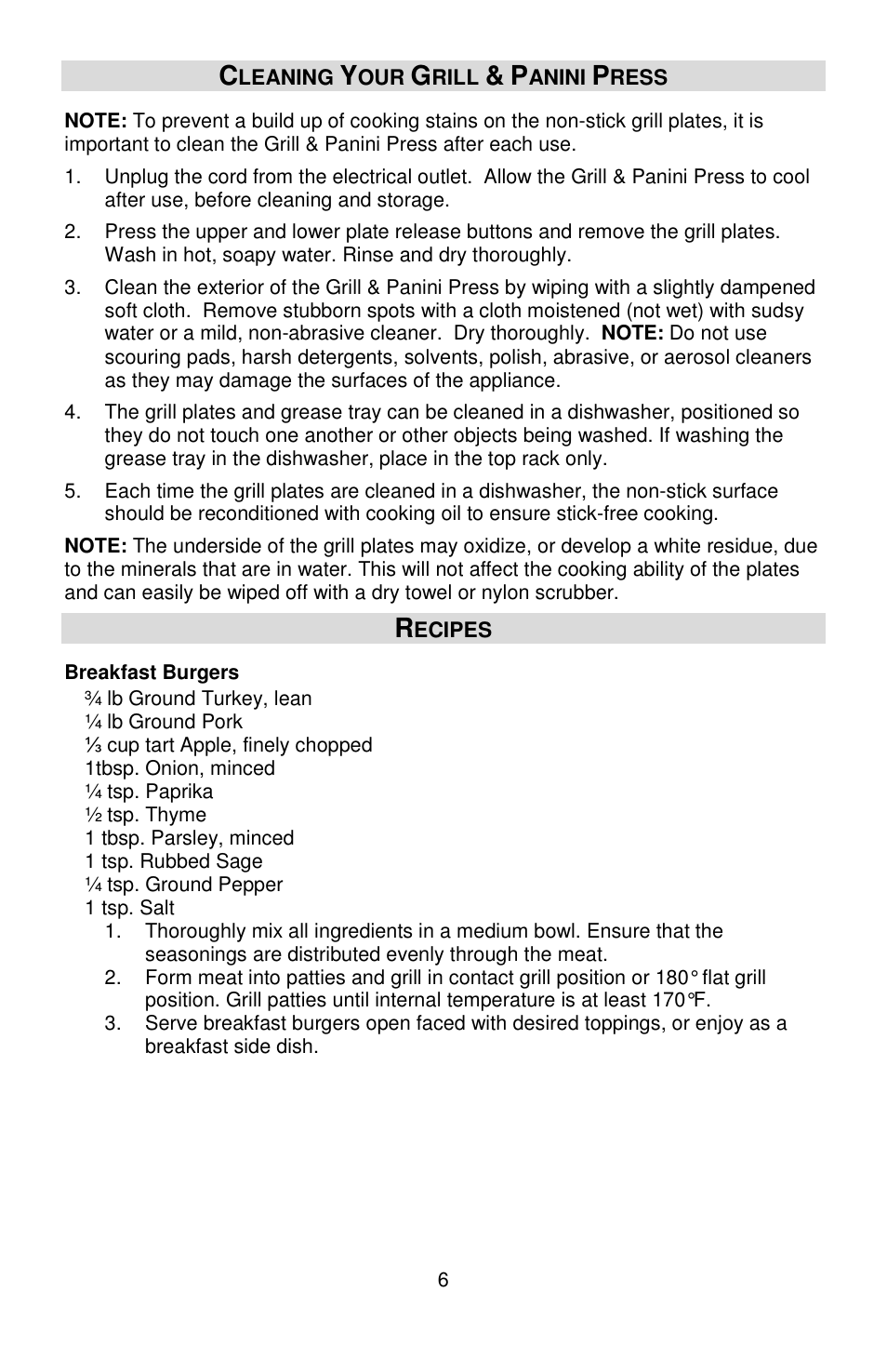 West Bend L5789 User Manual | Page 6 / 36