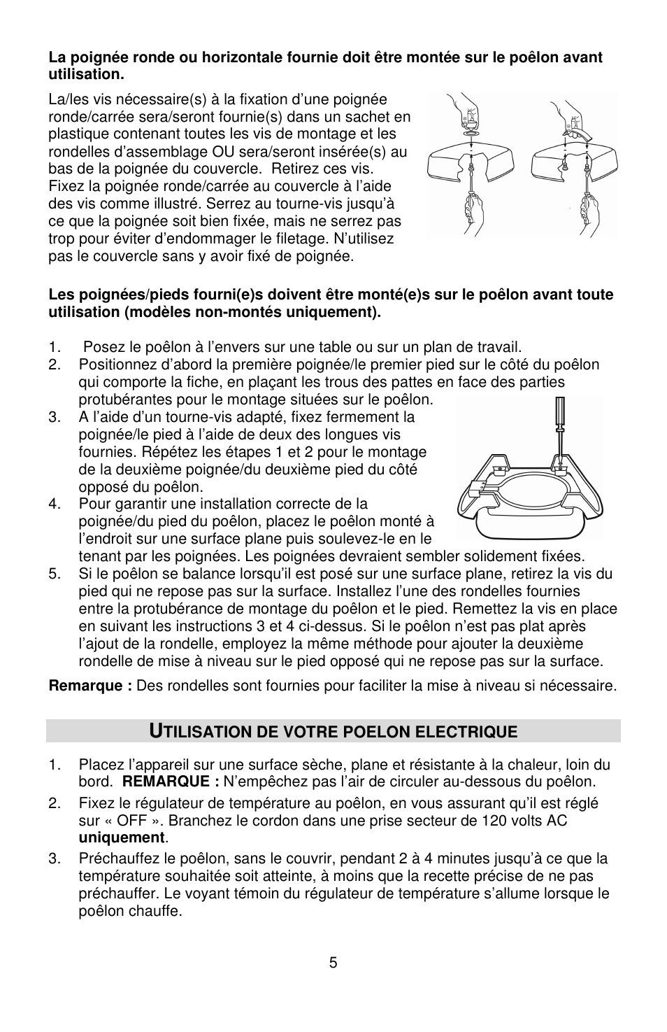 West Bend L5571D User Manual | Page 19 / 44