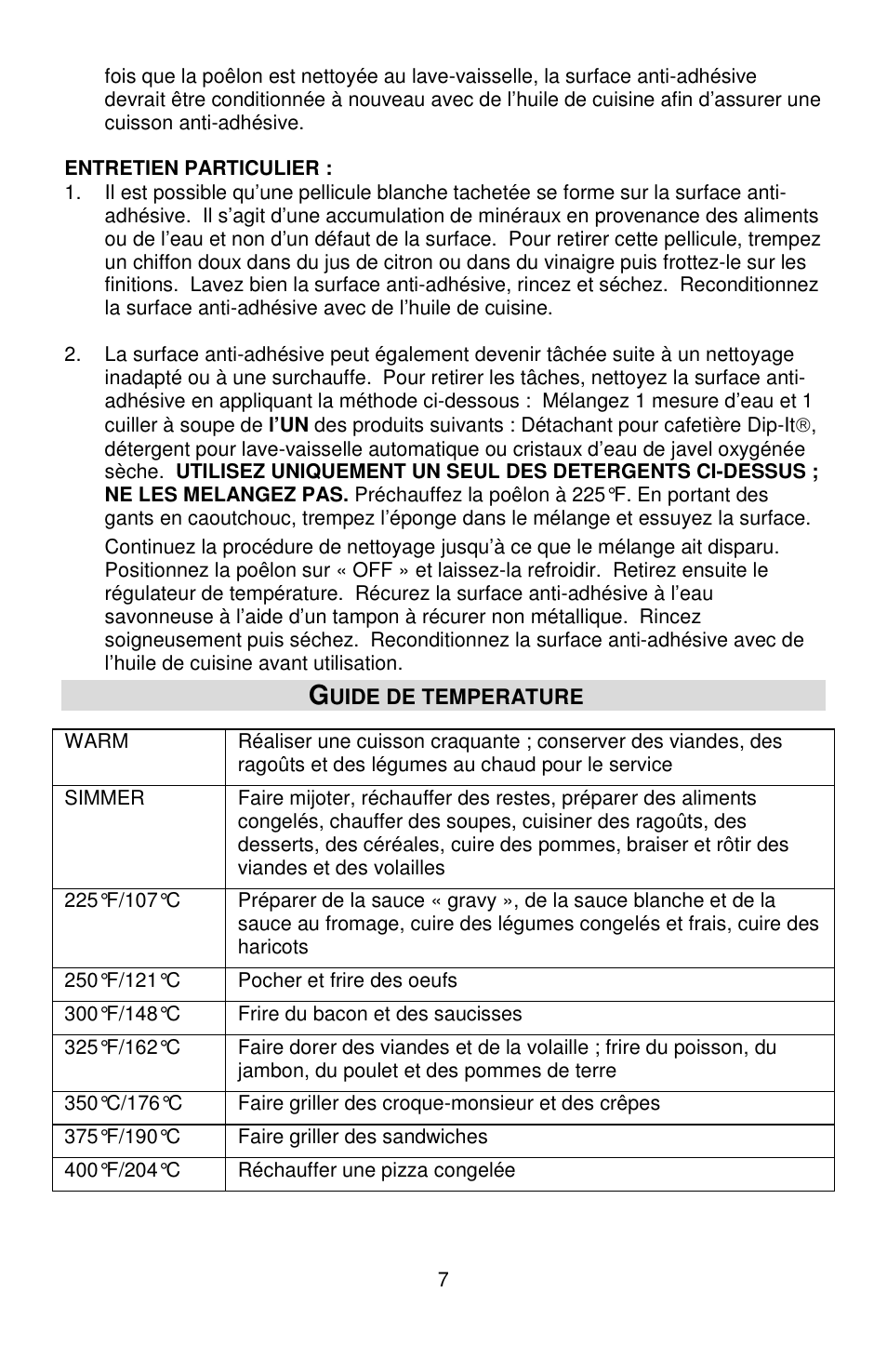 West Bend L5571D User Manual | Page 21 / 44