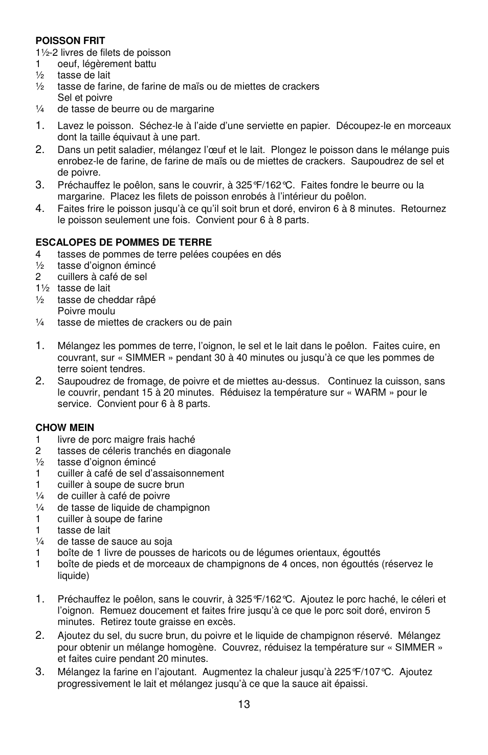 West Bend L5571D User Manual | Page 27 / 44