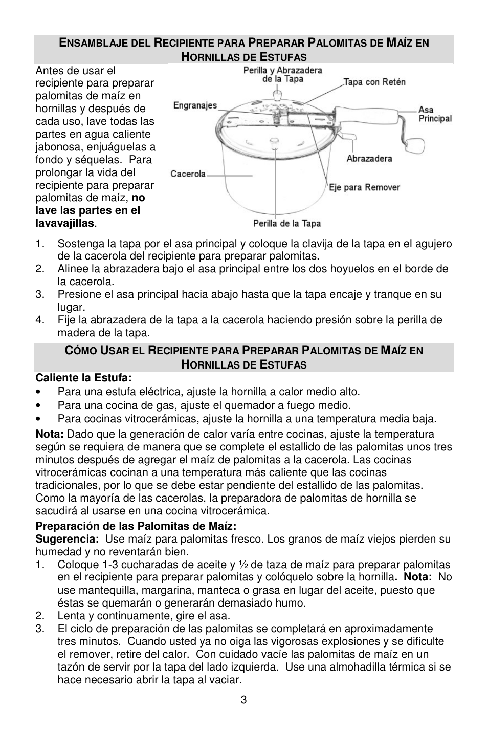 West Bend PC10651 User Manual | Page 11 / 12