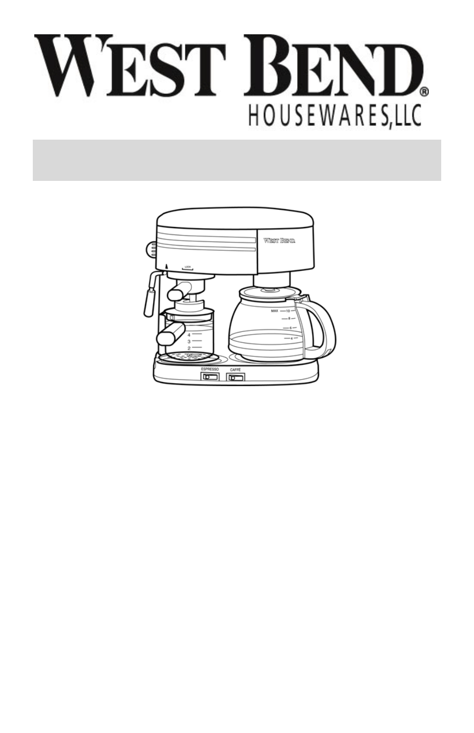 West Bend COFFEE CENTER User Manual | Page 14 / 40
